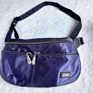 새상품급 ANNA SUI 바디백 보라색 숄더백