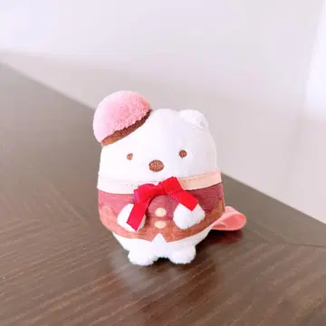 스미코구라시 스미코 카페에서 초콜릿 페어 수주 시로쿠마 테노리 봉제 인형