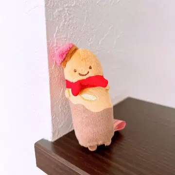 스미코구라시 스미코 카페에서 초콜릿 페어 빵 점장 테노리 봉제 인형