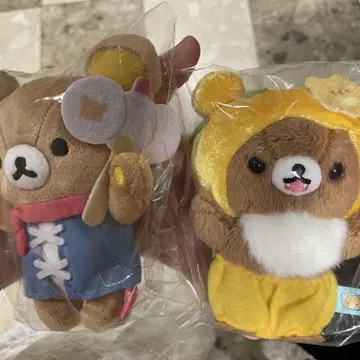리락쿠마 차이로이코구마 꿀 요정과 느긋한 보디가드, 매달린 봉제 인형