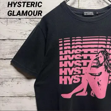 HYSTERIC GLAMOUR 히스 걸 반팔 티셔츠 L 사이즈