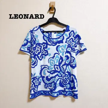 컨디션 최상 LEONARD 반팔 티셔츠 페이즐리