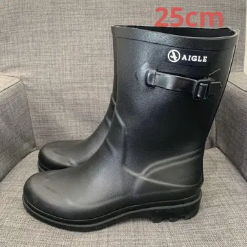 사용량 적음 AIGLE 에글 레인부츠 사이즈 40 25cm
