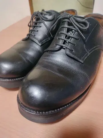 chausser 블랙 가죽 레이스업 포멀 신발
