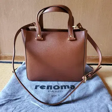 레노마 브라운 숄더백