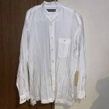 ISSEY MIYAKE MEN 플리츠 긴팔 셔츠