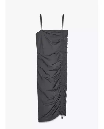 드레이프가 들어간 나일론 원피스 ZARA 자라