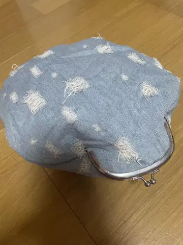 데님 소재 베레모