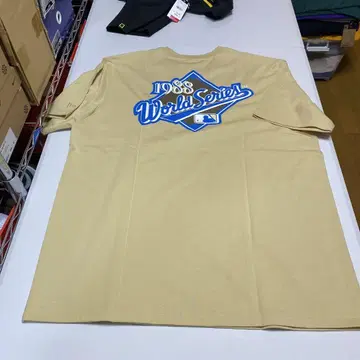 뉴에라 다저스 베이지 티셔츠 새상품 2XL