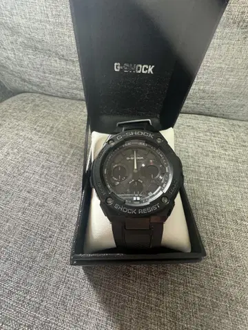 G-SHOCK 디지털/아날로그 블랙