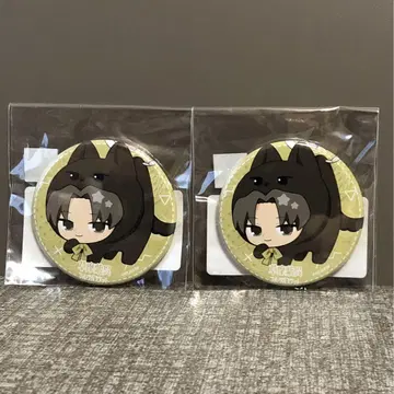 후르츠 바스켓 필사 캔뱃지 사마 시오 2개 세트 꽃과 꿈