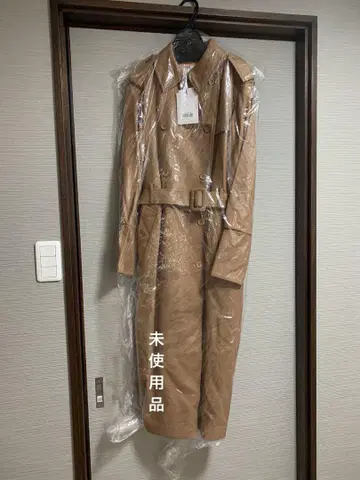 미사용품 Ameri vintage BACKPLEATSTRENCH