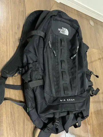 노스페이스 빅 샷 블랙 백팩
