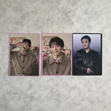 Travis Japan 마쓰쿠라 카이토 트레이딩 카드 3장 세트