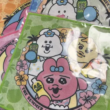 빤쮸토끼 산토리 손수건 핸드 타월 컴프 넵챠무