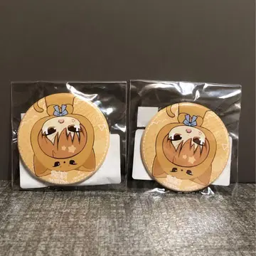 후르츠 바스켓 필기 캔뱃지 쿠마모토 카즈마 2개 세트 꽃과 꿈