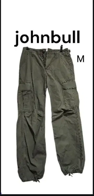johnbull 카고 팬츠 M 사이즈 올리브