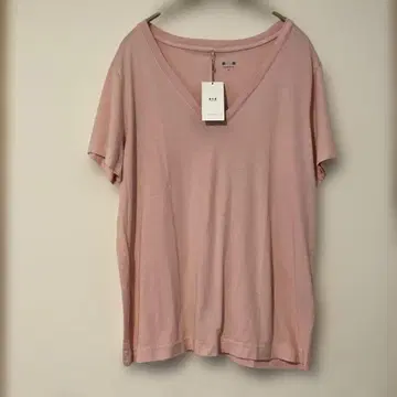 택 포함 스리 도츠 three dots V넥 T 사이즈 M