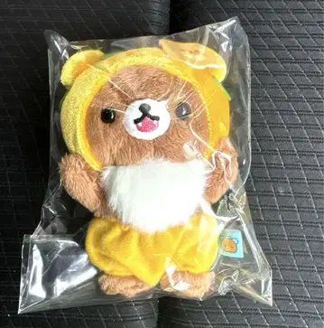 리락쿠마 차이로이코구마 꿀 요정 브로치 봉제 인형