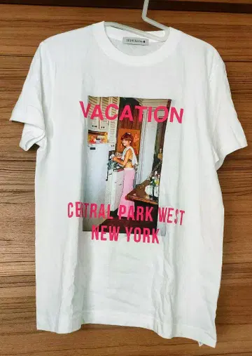 쿠로야나기 테츠코 뉴욕 VACATION 티셔츠 M 사이즈