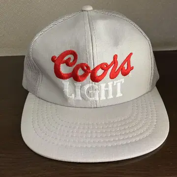90년대? Coors 쿠어스 맥주 트래커 캡 그레이 빈티지