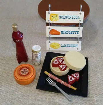 리멘트 미니어처 와인과 치즈 세트