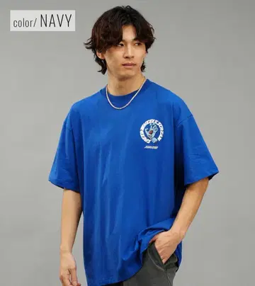 미사용 SANTA CRUZ 산타크루즈 남성용 티셔츠 XL 네이비