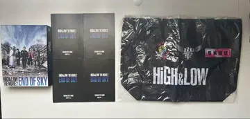 HIGH&LOW 토트백 포함 end of sky BluRay 포함