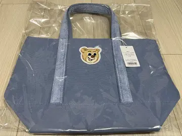 라브라리 바이 페이러 올드 테디 와펜 토트백 블루 작은 사이즈