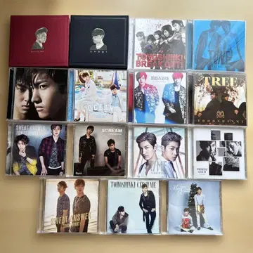 동방신기 CD 앨범 컬렉션 15장