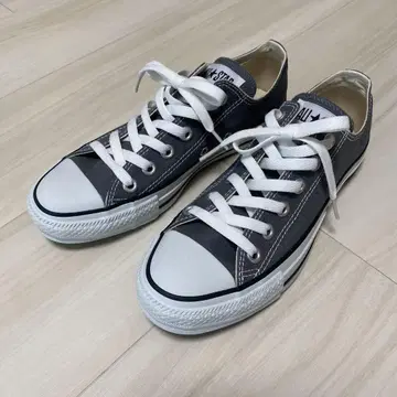 컨버스 캔버스 로우 컷 차콜 24cm