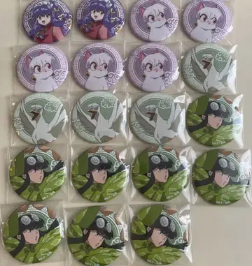 란마 1/2 고양이 식당 샴푸 무스 캔뱃지