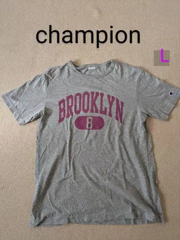 챔피온 BROOKLYN 티셔츠 L 사이즈 그레이