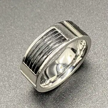 FOSSIL STEEL 파슬 남성용 반지 19호
