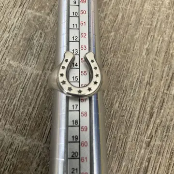 실버 925 호스 슈 반지