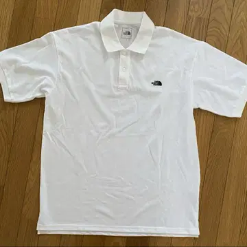 The North Face 화이트 피케 셔츠 NT2232