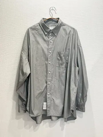 Yoshima Shirts 그레이 버튼 다운 셔츠