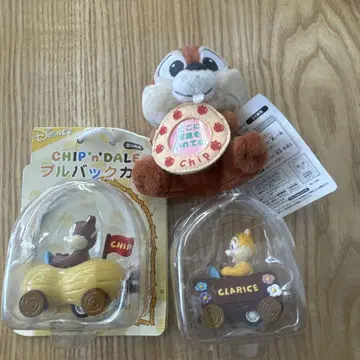 칩 봉제 인형과 피규어 세트