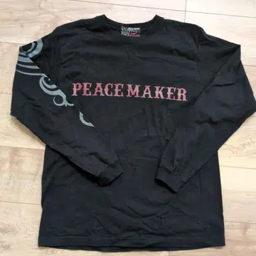 PEACEMAKER 긴팔 티셔츠 블랙