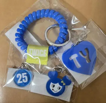 TWICE 팝업 코일 키링 참 트와일