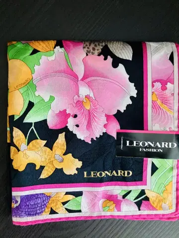 LEONARD 플라워 스카프