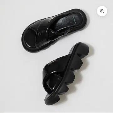 MANA 마나 이마니시 유코 웨이브 밑창 패벳 샌들