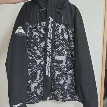 Aape 그래픽 후드티 L 사이즈 블랙