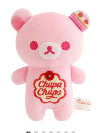 리락쿠마 Chupa Chups 봉제 인형 한정품 미사용품