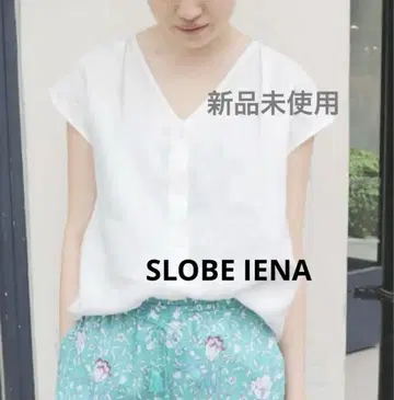 SLOBE IENA 린넨 블라우스