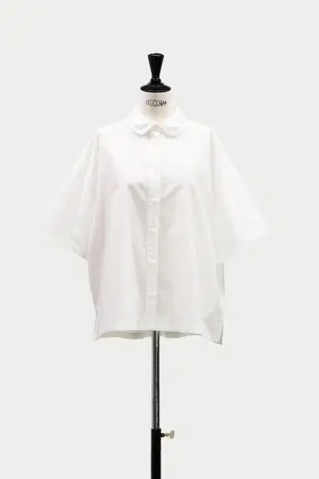 레이스 칼라 블라우스 화이트