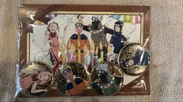 NARUTO 메탈 아트 배지 세트 20주년 기념