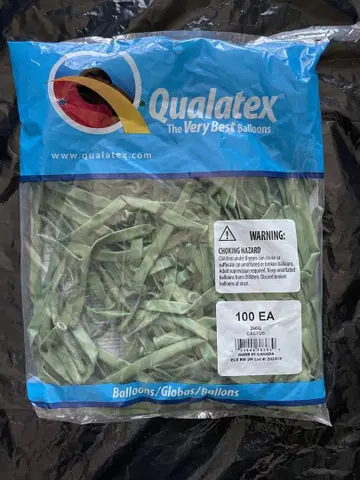 Qualatex 260Q 캑터스 그린 100개입