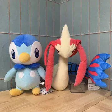 포켓몬스터 모후구토 봉제 인형 미로카로스 팽도리 2종 세트
