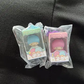 산리오 캐릭터즈 초코 박스 리틀트윈스타 키키 라라 세트